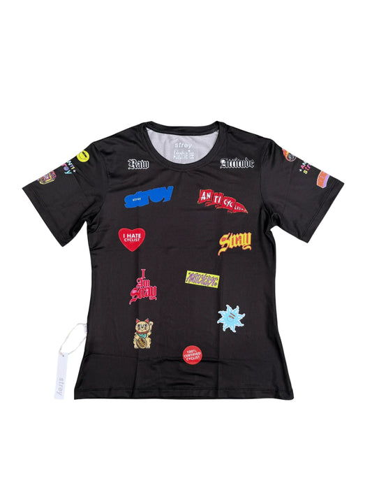 Stray Adaptive Tee Antistray Woman Short Sleeve